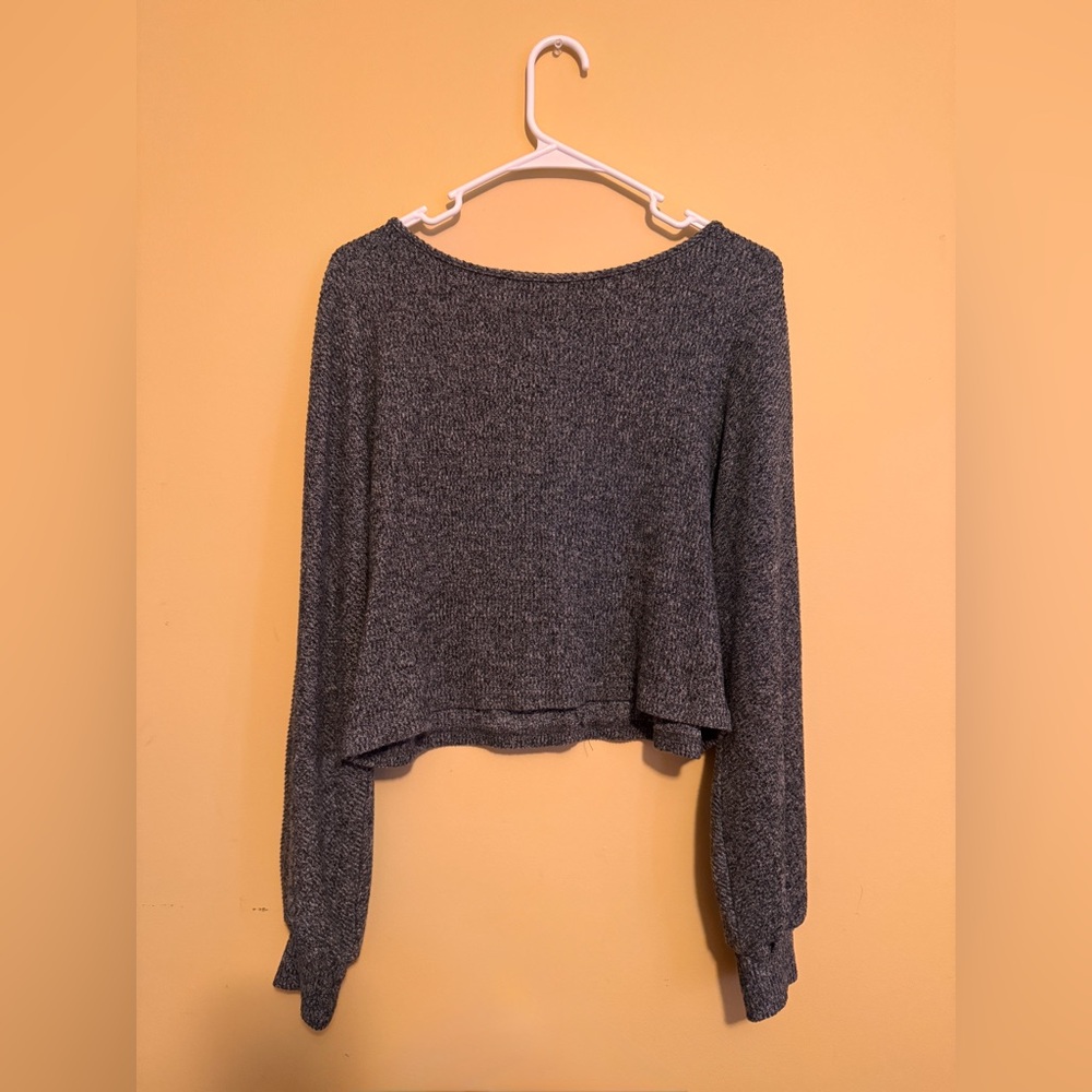 Gray Knit Sweater
